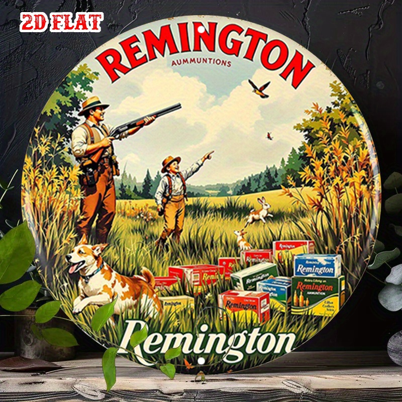 Outdoor Hunting Dogs - Remington Ammunition Hunting Scene 2D Flat