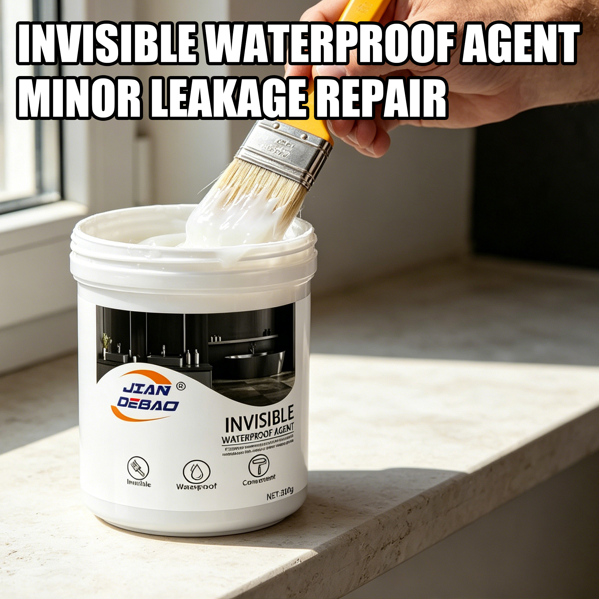 Bear Spray Protection - INVISIBLE WATERPROOF AGENT Spray for Shoes