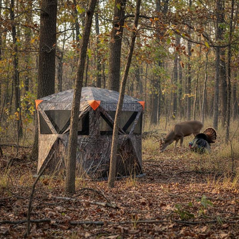 Hunting & Outdoor Supplies - Transparent Ground Shelter 58