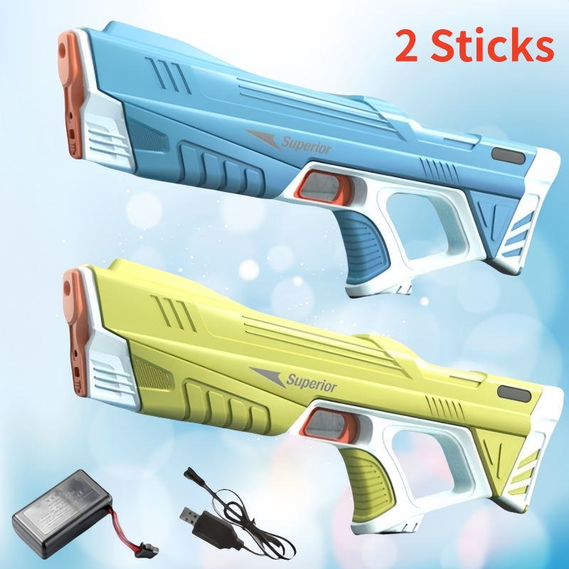 Outdoor Hunting Toys - 2 Sticks Children Electric Water Gun