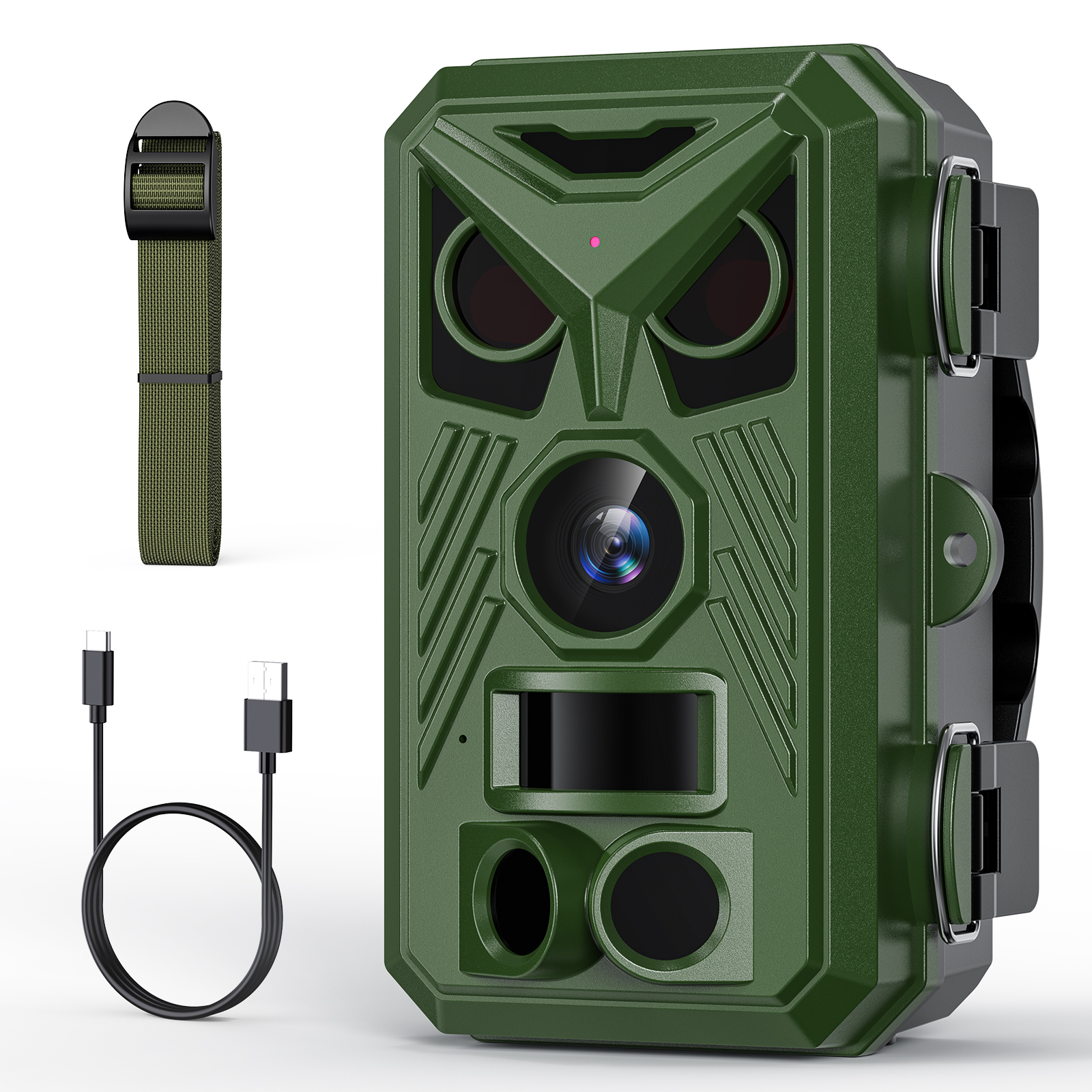 Outdoor Hunting Video Camera - HD Infrared Hunting Camera 2.4inch Video