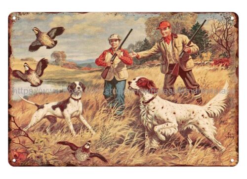 metal retro rustic signs whole - Hunting Quail incelemesi ve fiyatı