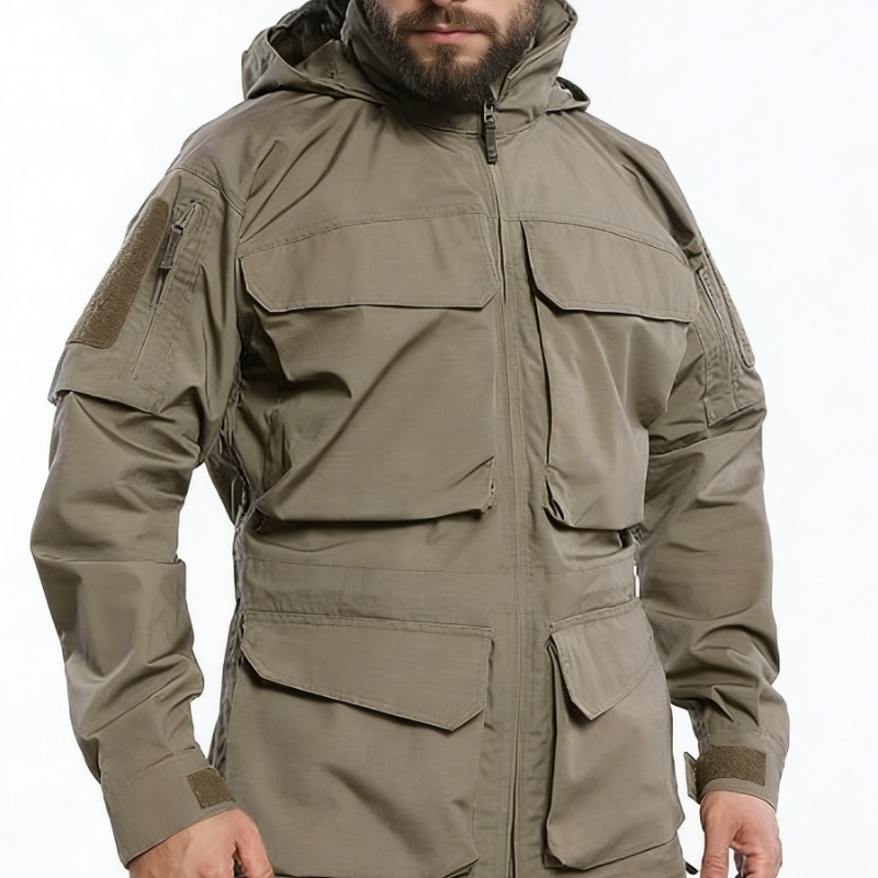Men's Tactical Jacket Loose Ca - Outdoor Hunting Coat incelemesi ve fiyatı