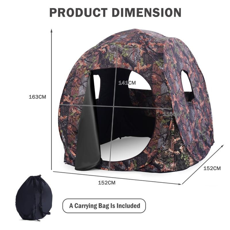 Portable Pop up Ground Camo Bl - Hunting & Outdoor Supplies incelemesi ve fiyatı