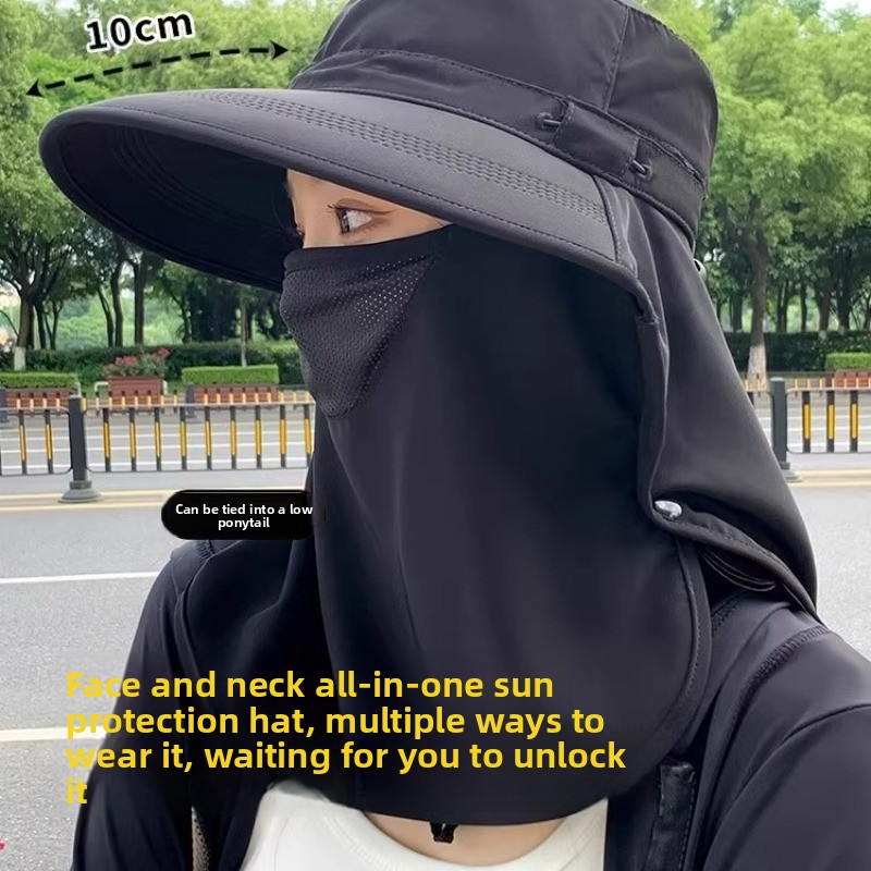 Full Coverage Sun Hat with Fac - Hunting Outdoor Hats incelemesi ve fiyatı