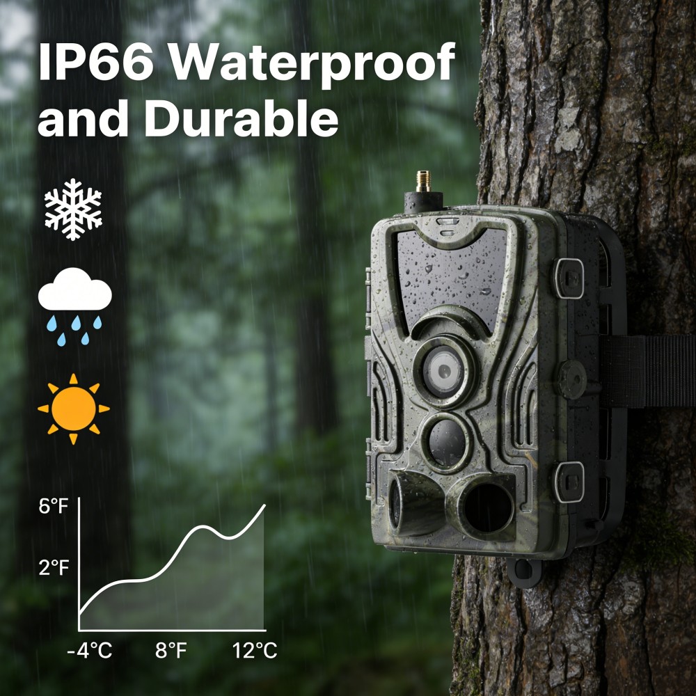 4G 4K 120MP Live Video 5000mAh - Outdoor Hunting Video Camera incelemesi ve fiyatı