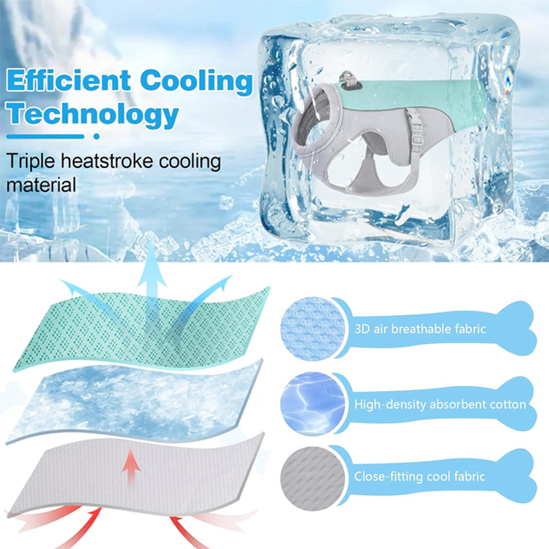medium-sized dog Cooling Vest  - Outdoor Hunting Dogs incelemesi ve fiyatı