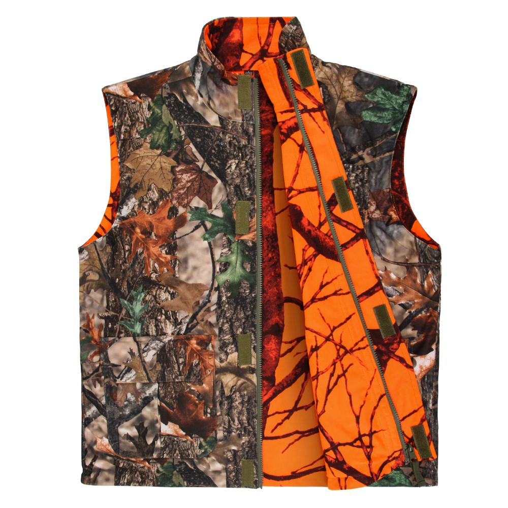 Orange Hunting Vest Men's Slee - Outdoor Hunting Coat incelemesi ve fiyatı
