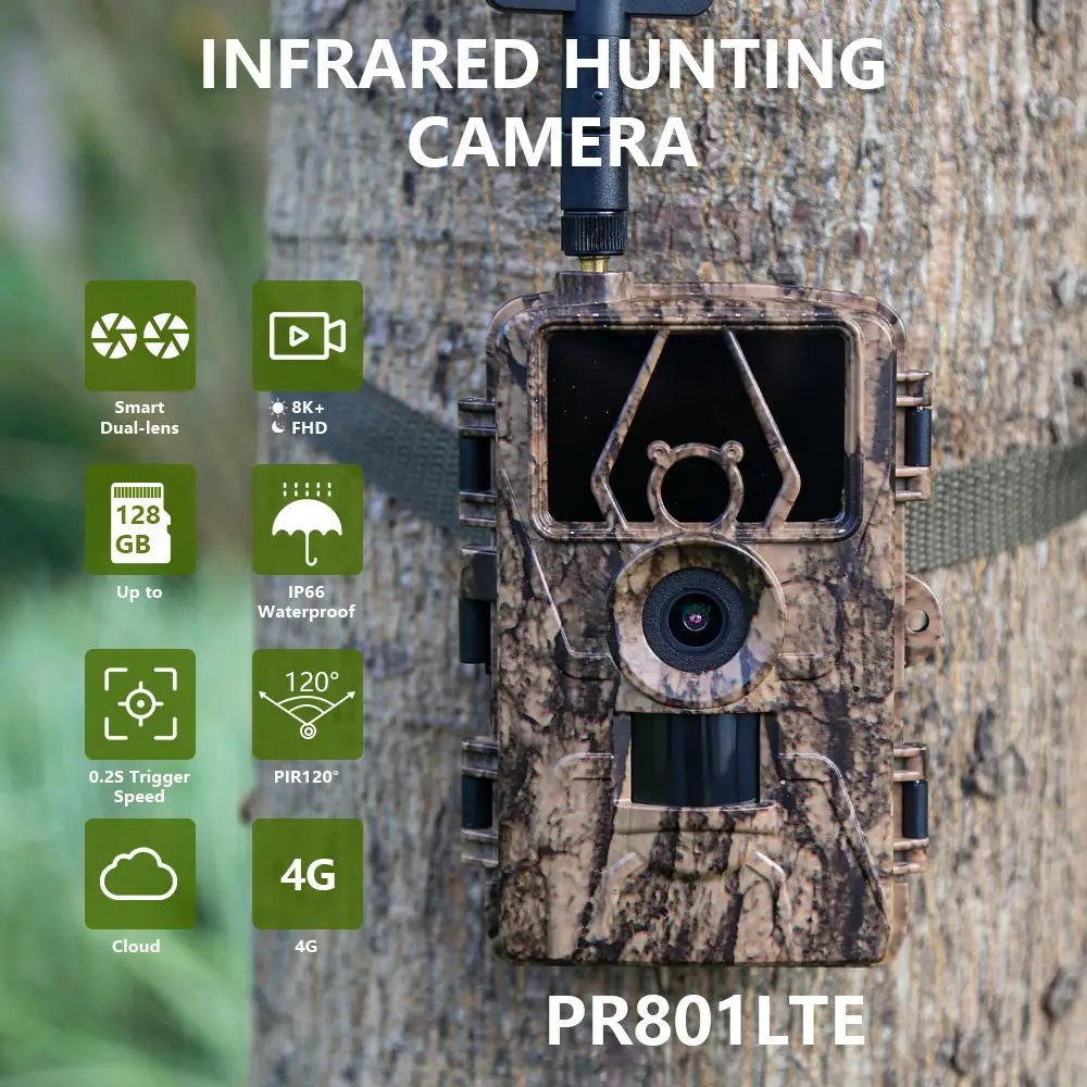 1Pcs HD8K Infrared Camera For  - Outdoor Hunting Video Camera incelemesi ve fiyatı