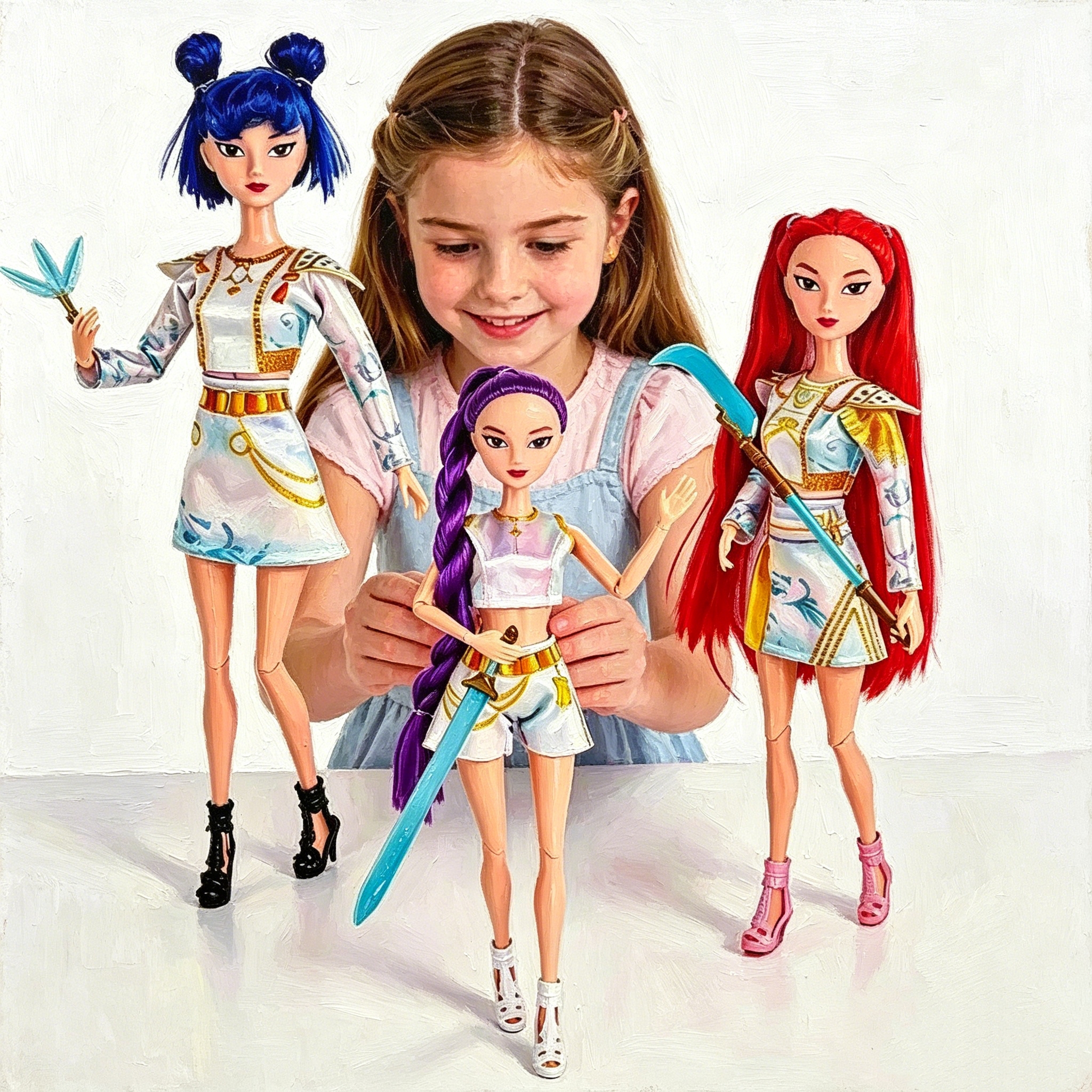Anime Figure Set Rumi Mira Zoe - Outdoor Hunting Toys incelemesi ve fiyatı