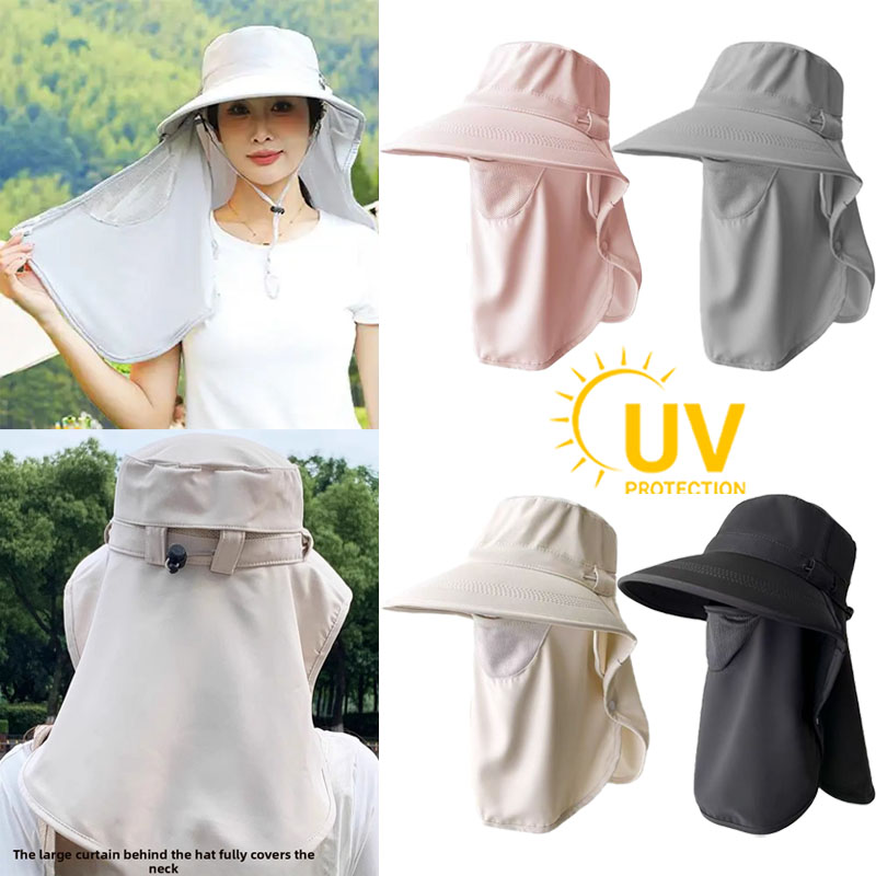 Summer Sun Hats with Face Mask - Hunting Outdoor Hats incelemesi ve fiyatı