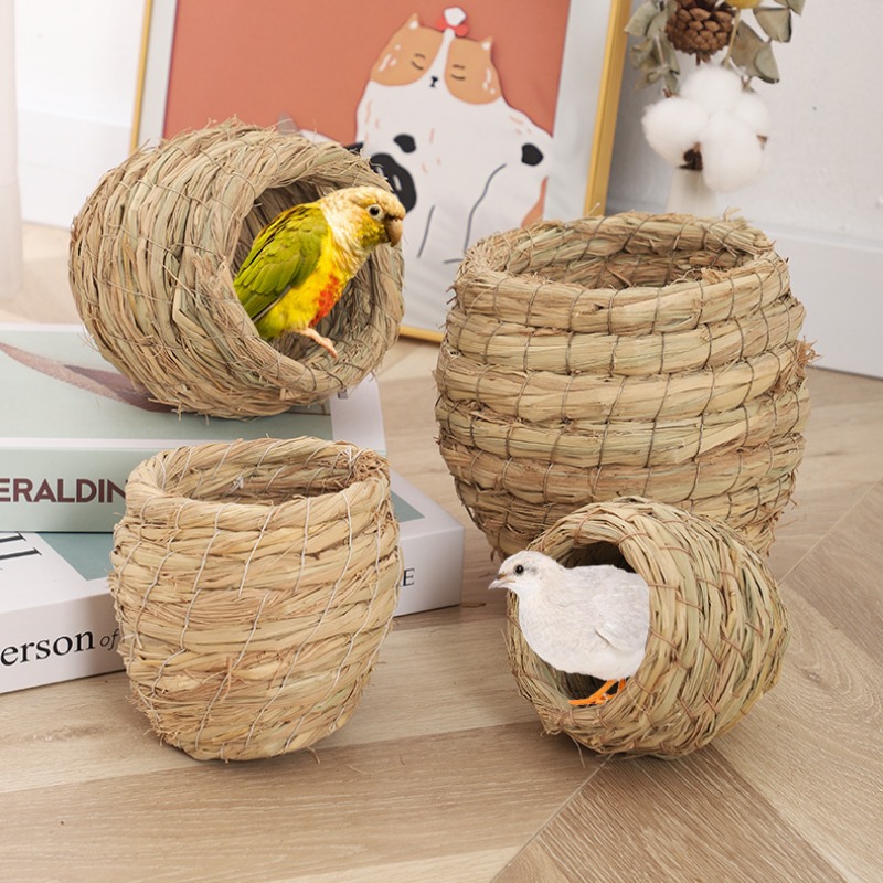 Hand Woven Straw Chicken Nest  - Hunting Quail incelemesi ve fiyatı