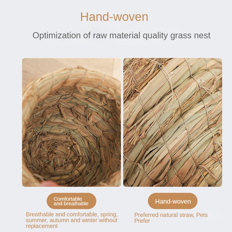 Hand Woven Straw Chicken Nest  - Hunting Quail incelemesi ve fiyatı