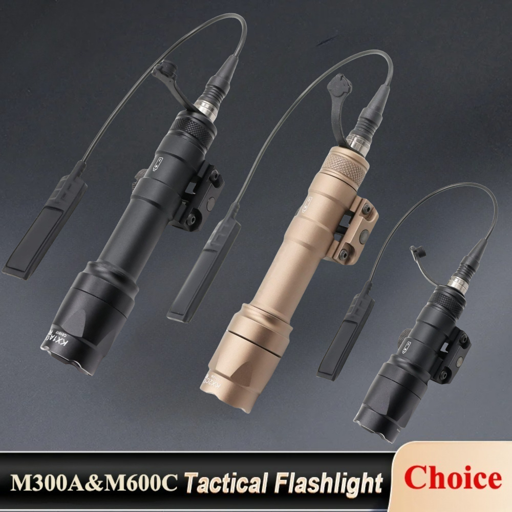 Tactical LED Flashlight M600C  - Outdoor Hunting Toys incelemesi ve fiyatı