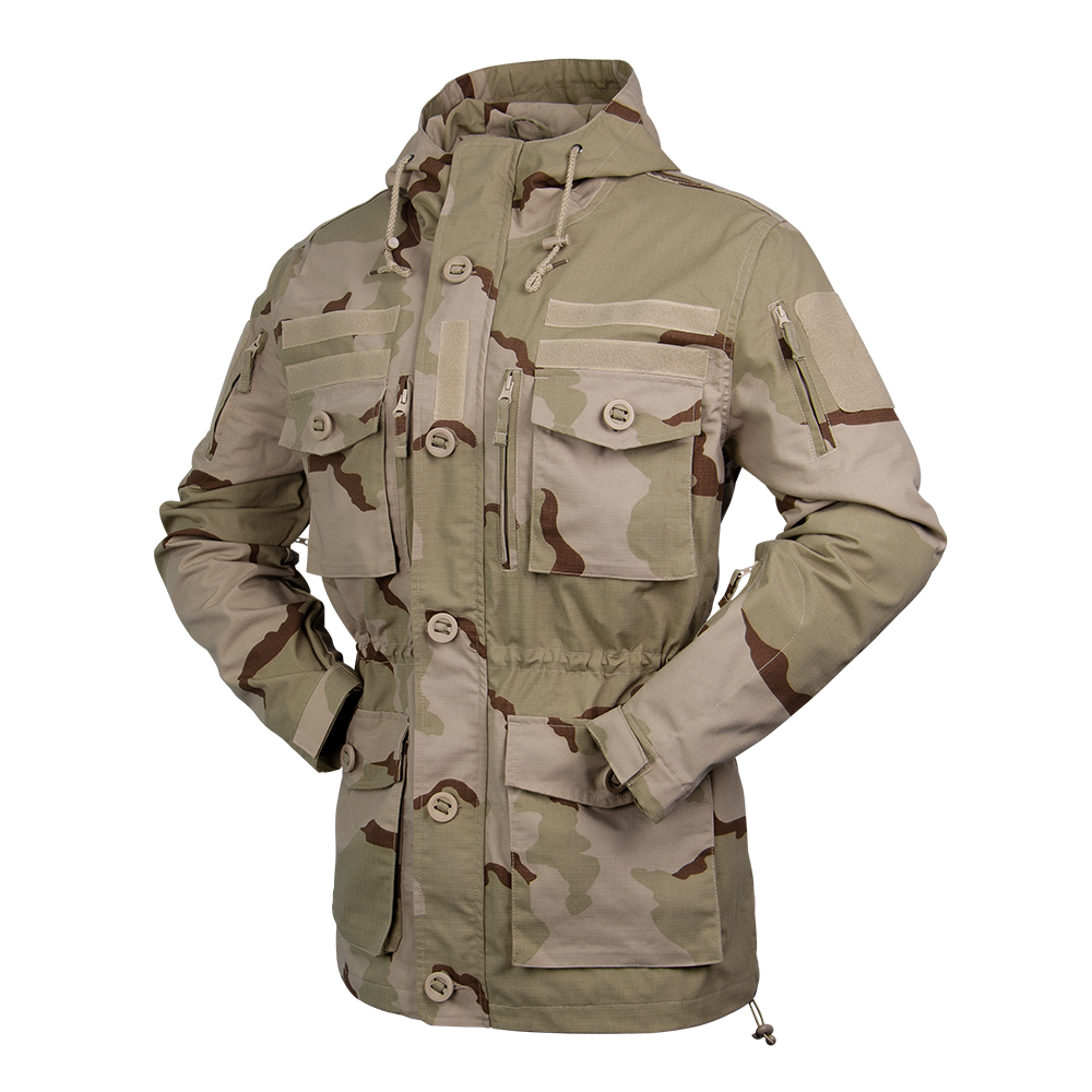 Hot Sale Tri-color Desert Outd - Outdoor Hunting Coat incelemesi ve fiyatı