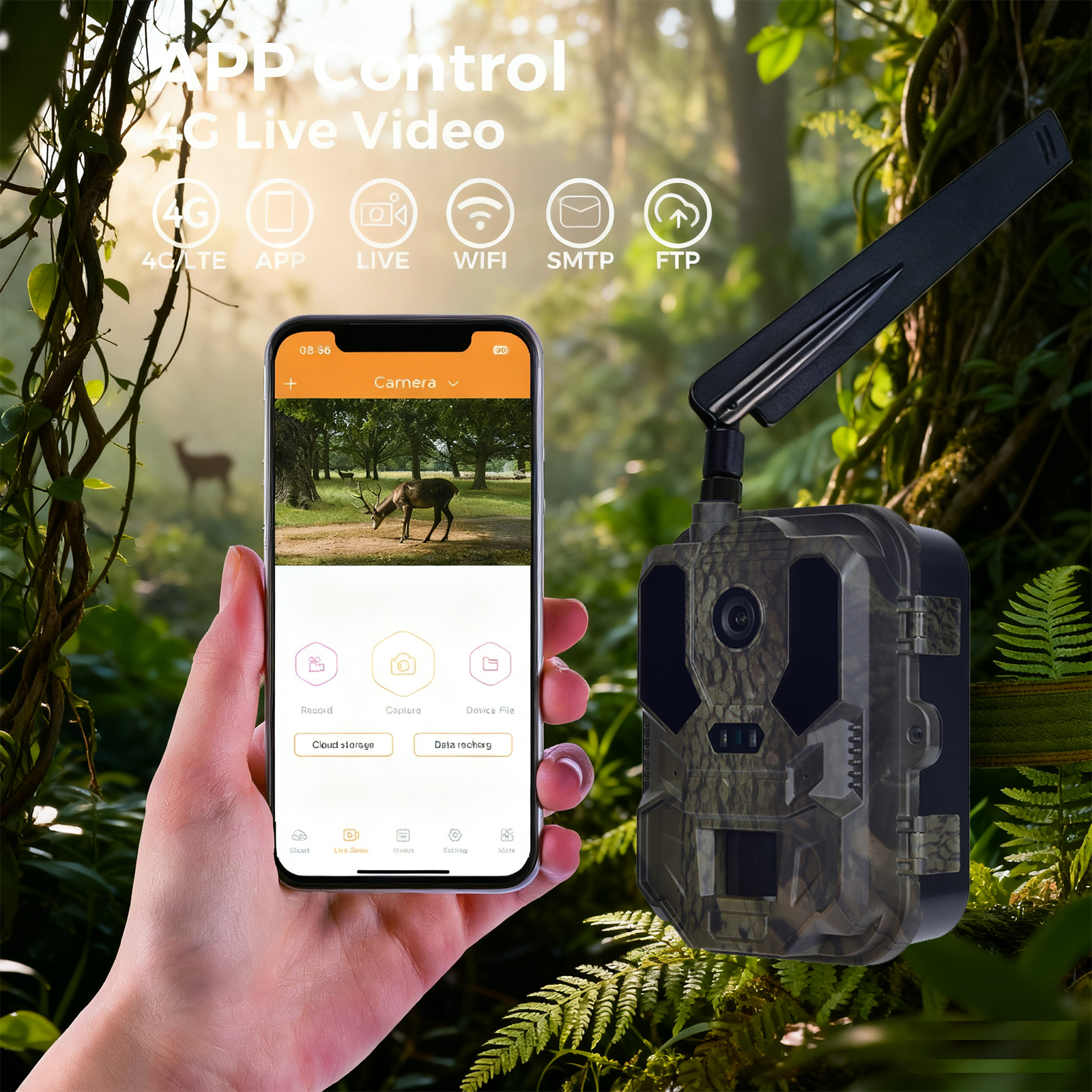 Outdoor 4K Video 120MP Photo 4 - Outdoor Hunting Video Camera incelemesi ve fiyatı
