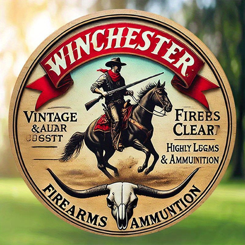 Winchester vintage round metal - Outdoor Hunting House incelemesi ve fiyatı