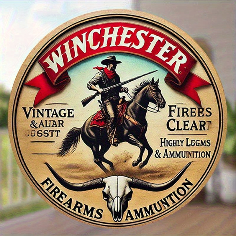 Winchester vintage round metal - Outdoor Hunting House incelemesi ve fiyatı