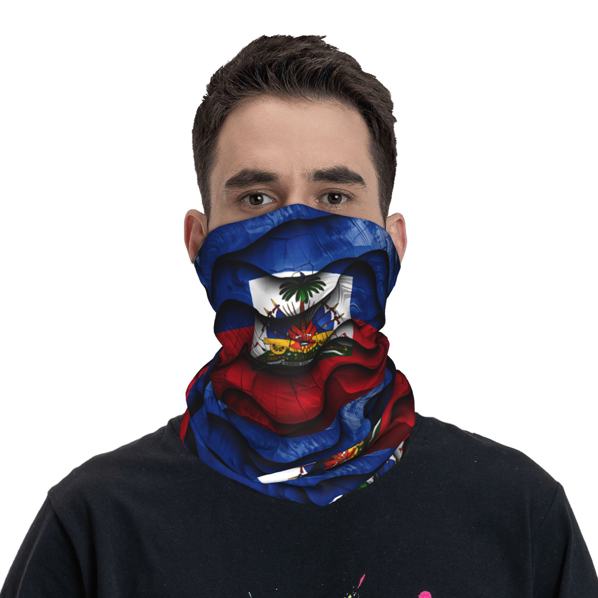 Haiti Flag Balaclava  Hunting  - Hunting Fishing Outdoor incelemesi ve fiyatı
