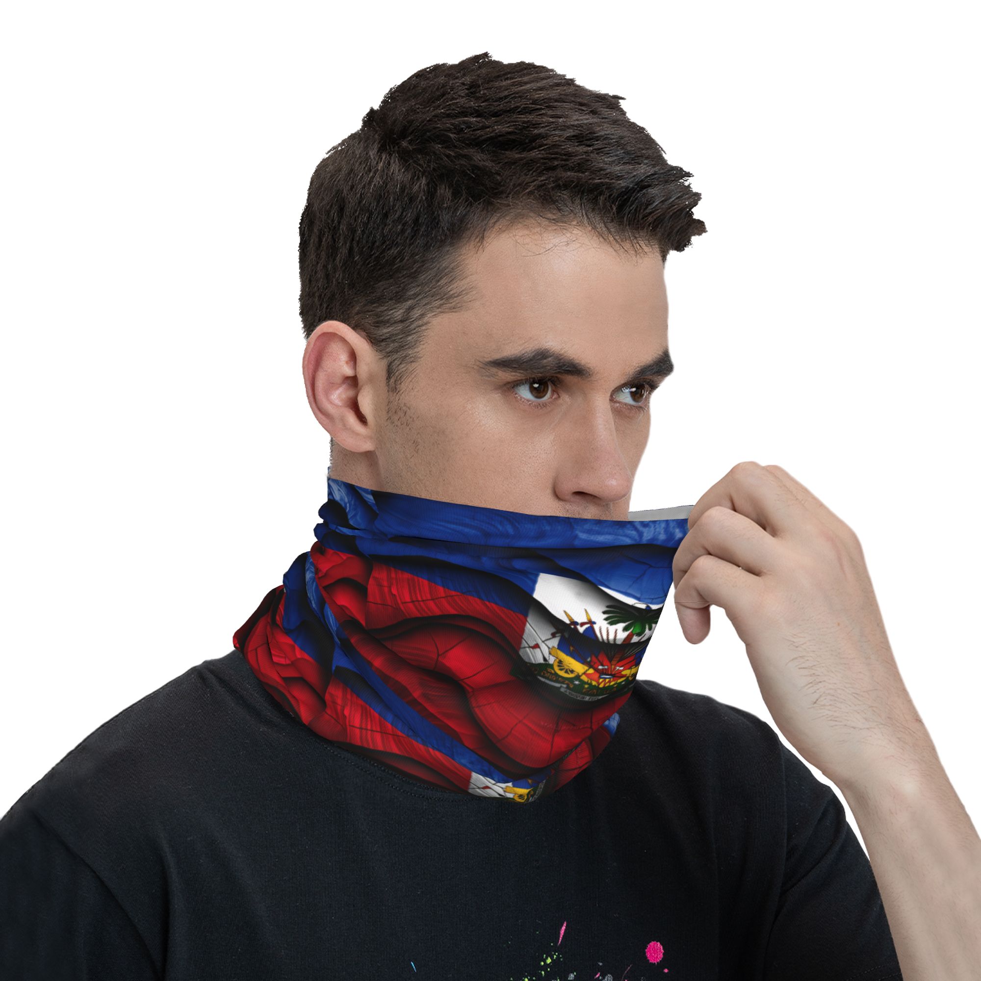 Haiti Flag Balaclava  Hunting  - Hunting Fishing Outdoor incelemesi ve fiyatı