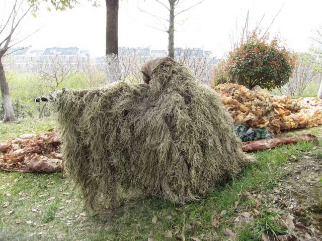 Forest Camouflage Uniform Gill - Outdoor Hunting Movies incelemesi ve fiyatı