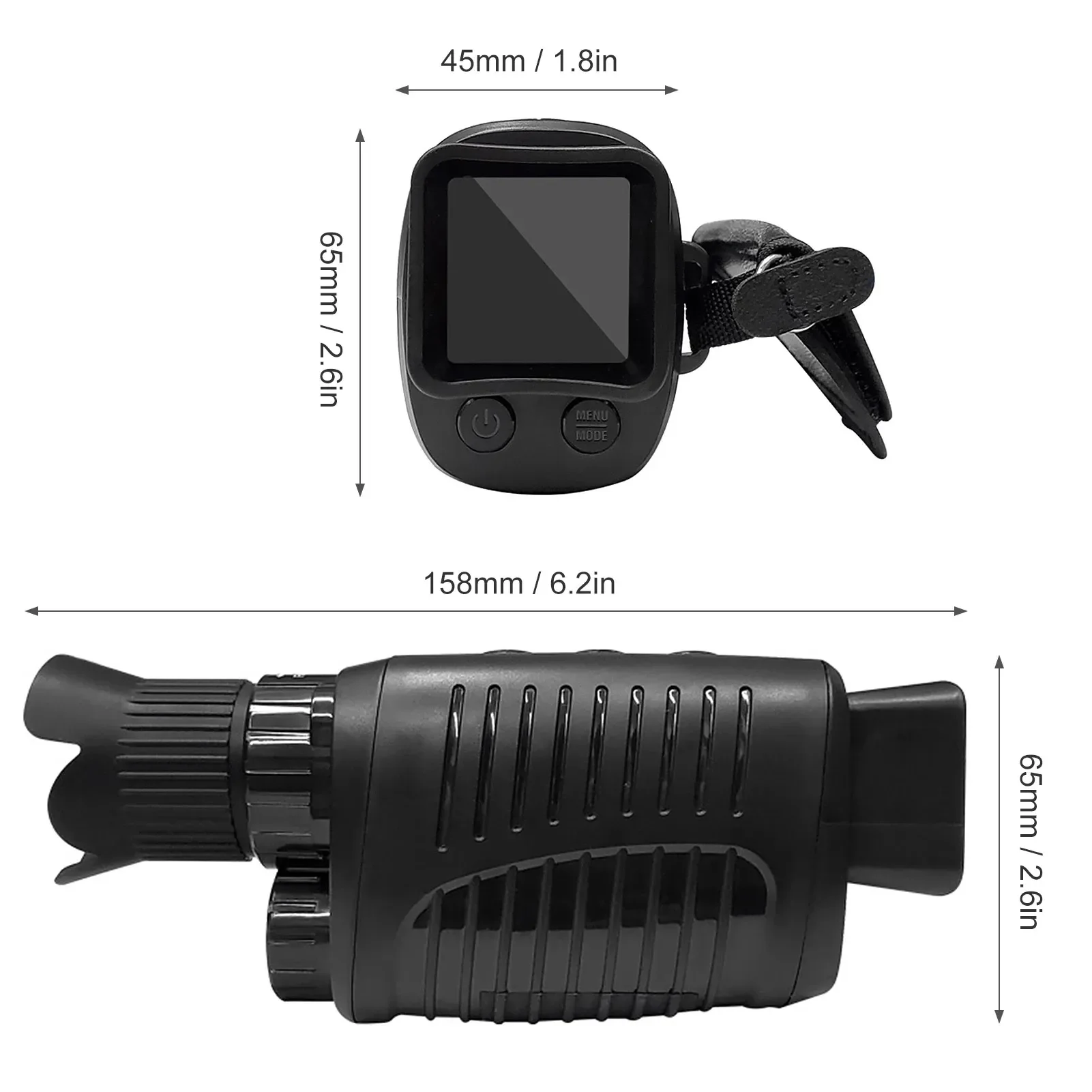 1080P Monoculars Hunting Teles - Outdoor Hunting Video Camera incelemesi ve fiyatı