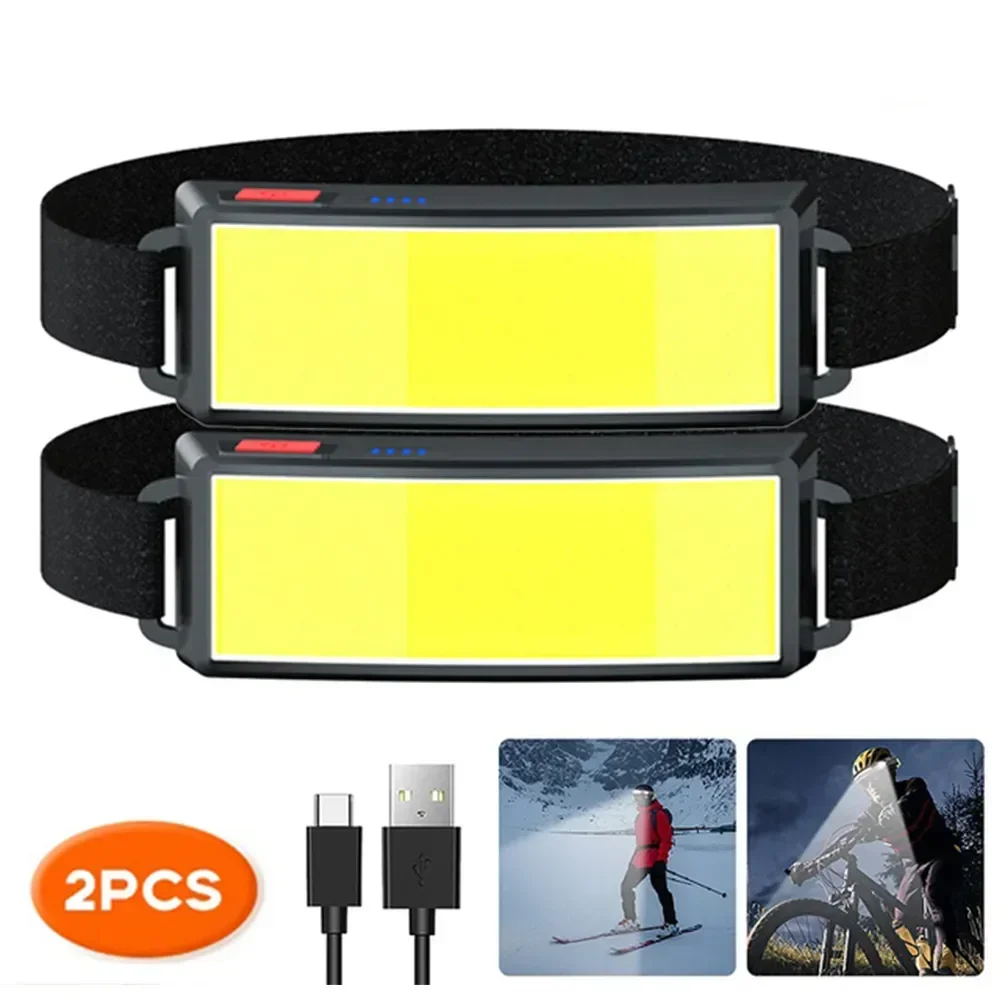 COB Portable LED Headlights Ou - Hunting Fishing Outdoor incelemesi ve fiyatı