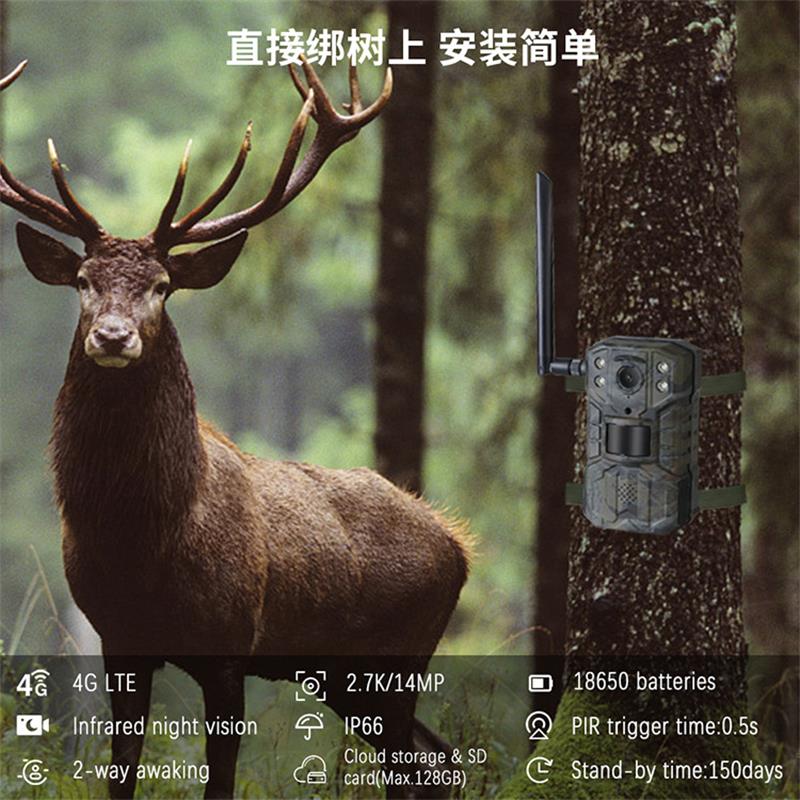 4G LTE Solar Hunting Trail Cam - Outdoor Hunting Video Camera incelemesi ve fiyatı