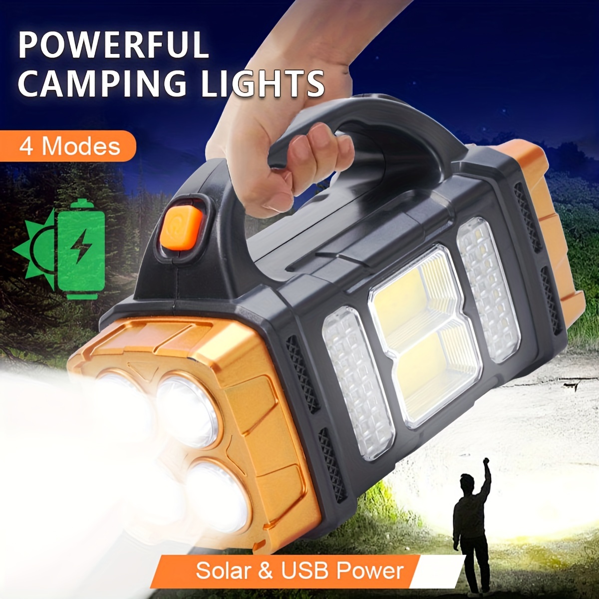 New Upgrade Rechargeable High  - Hunting Fishing Outdoor incelemesi ve fiyatı