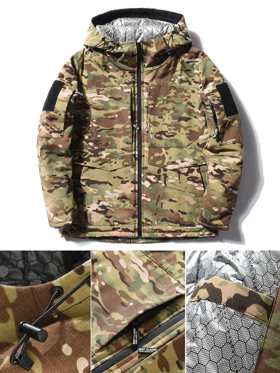 Men Heating Parkas Tactical Ja - Outdoor Hunting Coat incelemesi ve fiyatı