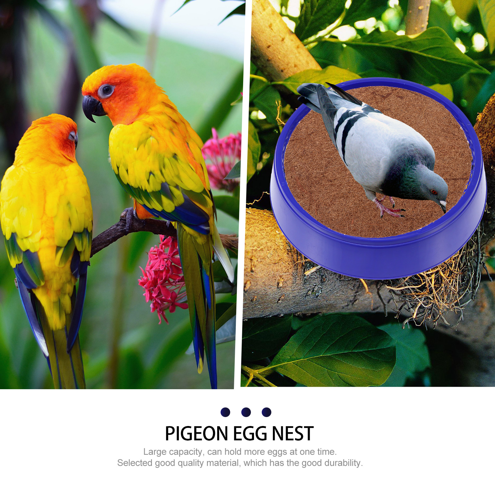 3Pcs Plastic Nest Bowl For Hat - Hunting Quail incelemesi ve fiyatı