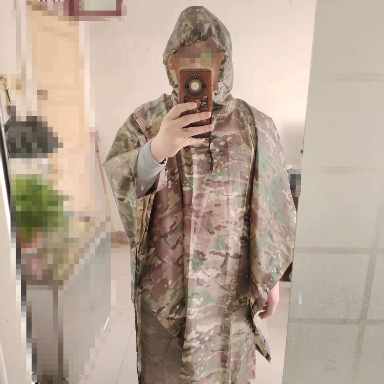 1pc Outdoor Camouflage Mackint - Outdoor Hunting Coat incelemesi ve fiyatı