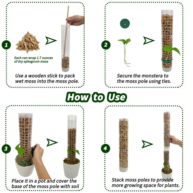 1/2/3pcs Self-watering Moss Po - Tree Stand Ladder incelemesi ve fiyatı
