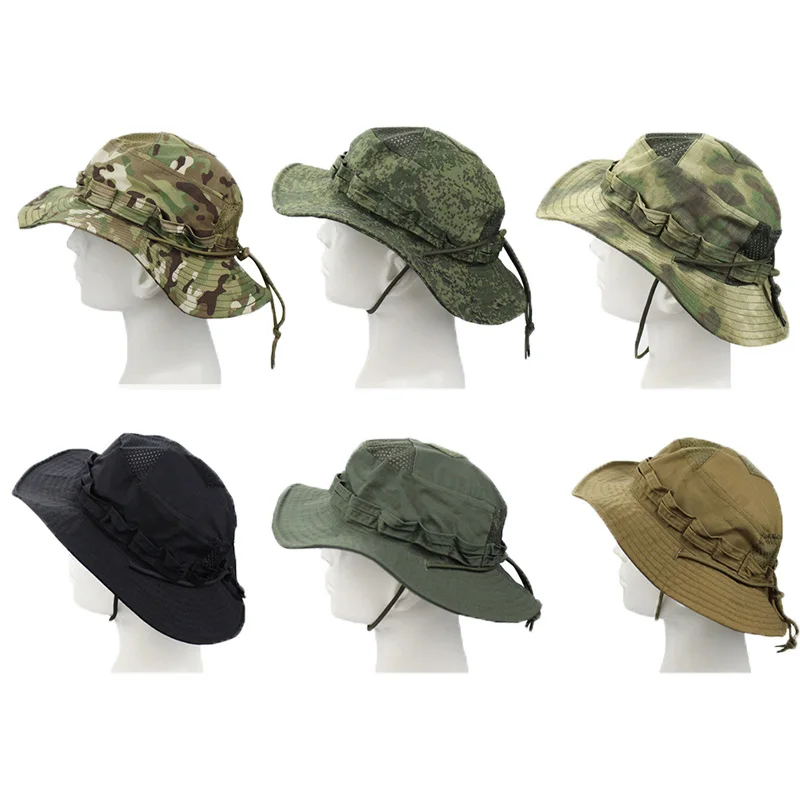 FG atacs Camouflage Boonie Hat - Hunting Outdoor Hats incelemesi ve fiyatı