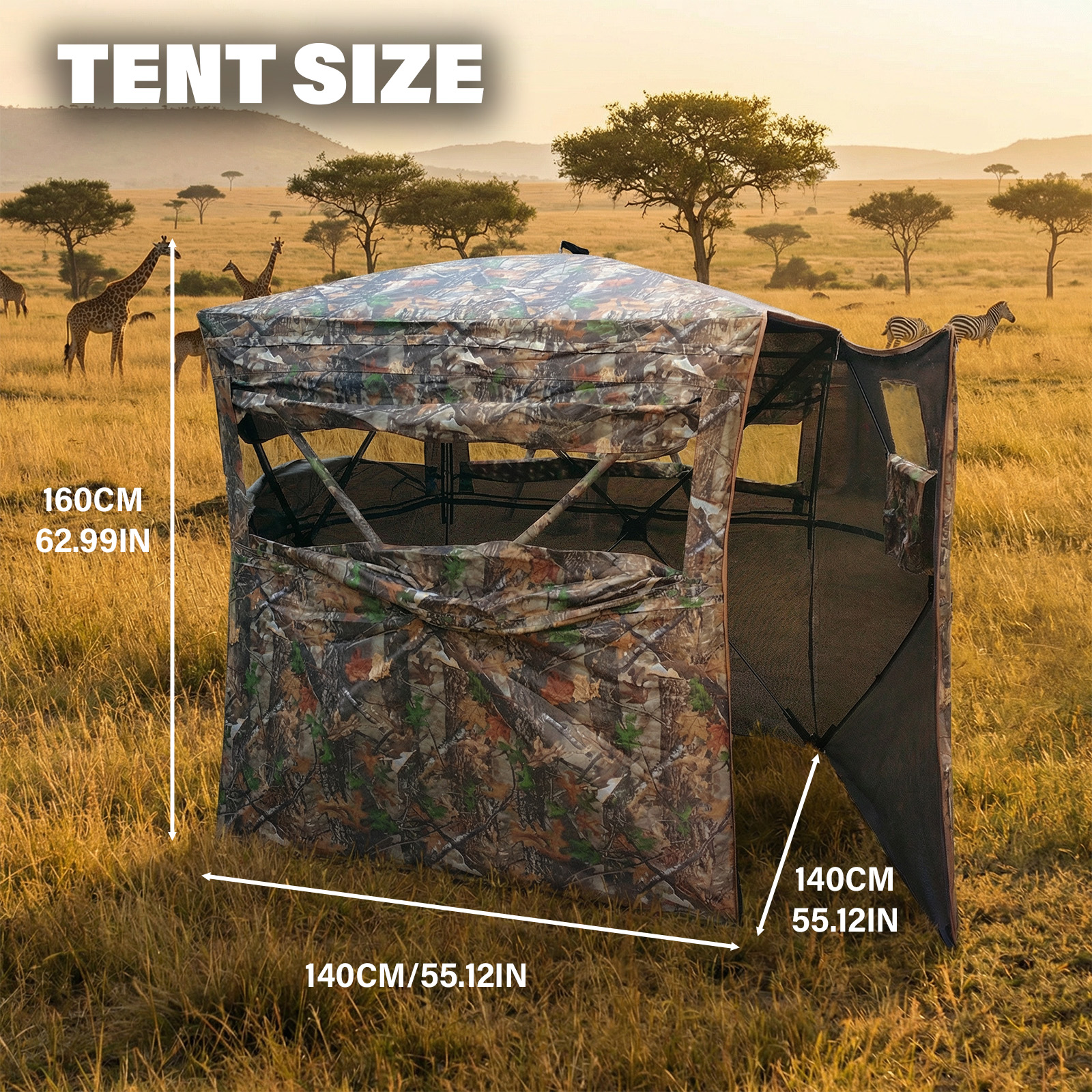 Camouflage Pop-Up Hunting Blin - Hunting & Outdoor Supplies incelemesi ve fiyatı