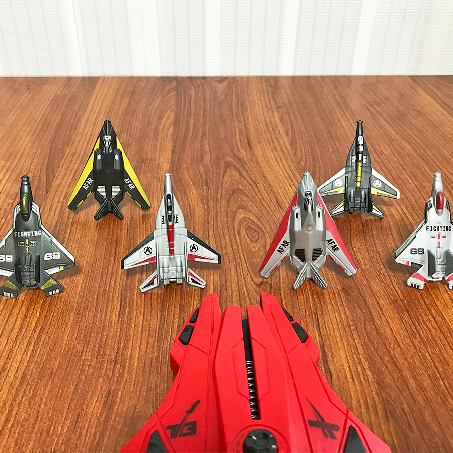 6pcs Fighter Plane Red Launche - Outdoor Hunting Toys incelemesi ve fiyatı