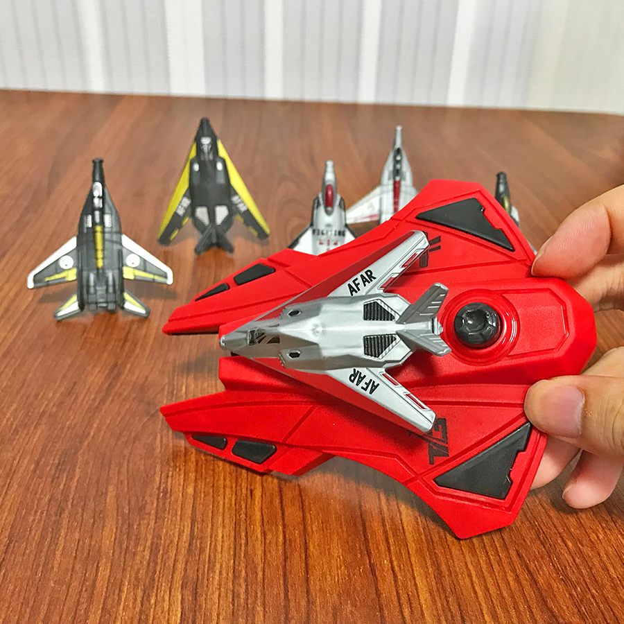 6pcs Fighter Plane Red Launche - Outdoor Hunting Toys incelemesi ve fiyatı