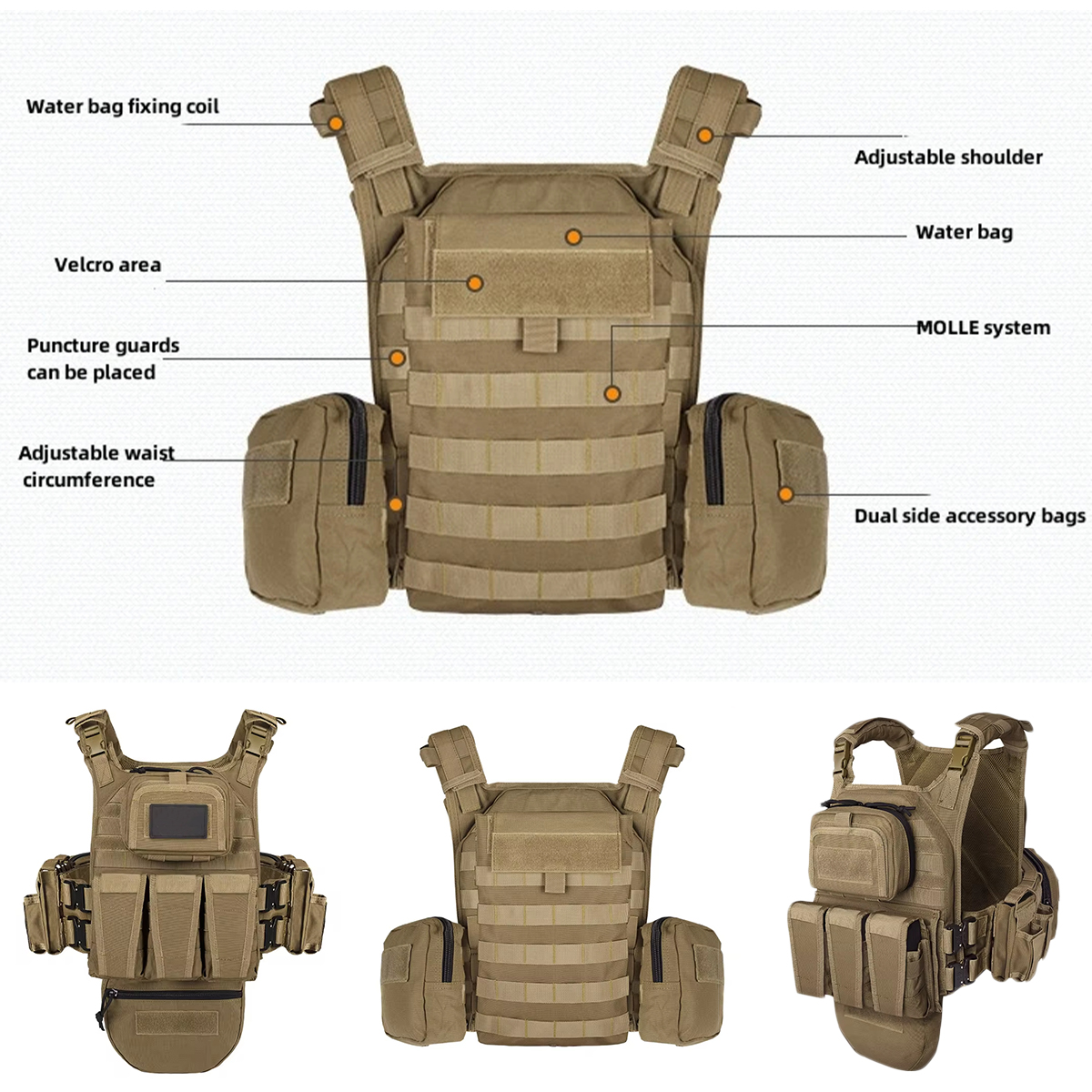 Tactical Hunting Vest Multifun - Outdoor Hunting Movies incelemesi ve fiyatı