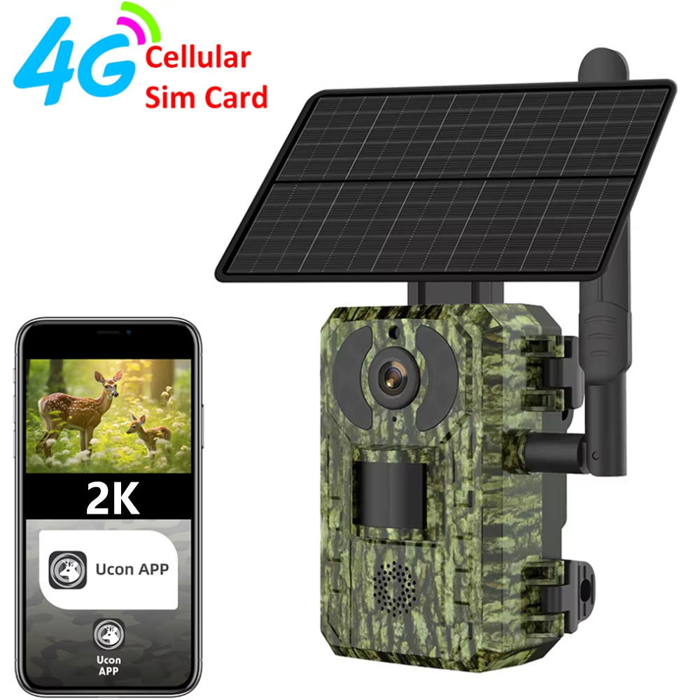EU 4G Cellular 2K Battery Sola - Outdoor Hunting Video Camera incelemesi ve fiyatı