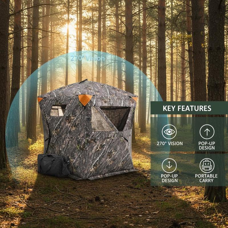Ground Hunting Tent 60x60x66 I - Hunting & Outdoor Supplies incelemesi ve fiyatı