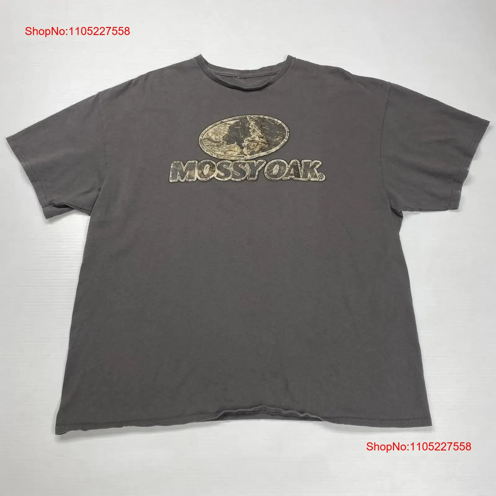 Mossy Oak Mens T Shirt M Gray  - Outdoor Hunting Logo incelemesi ve fiyatı