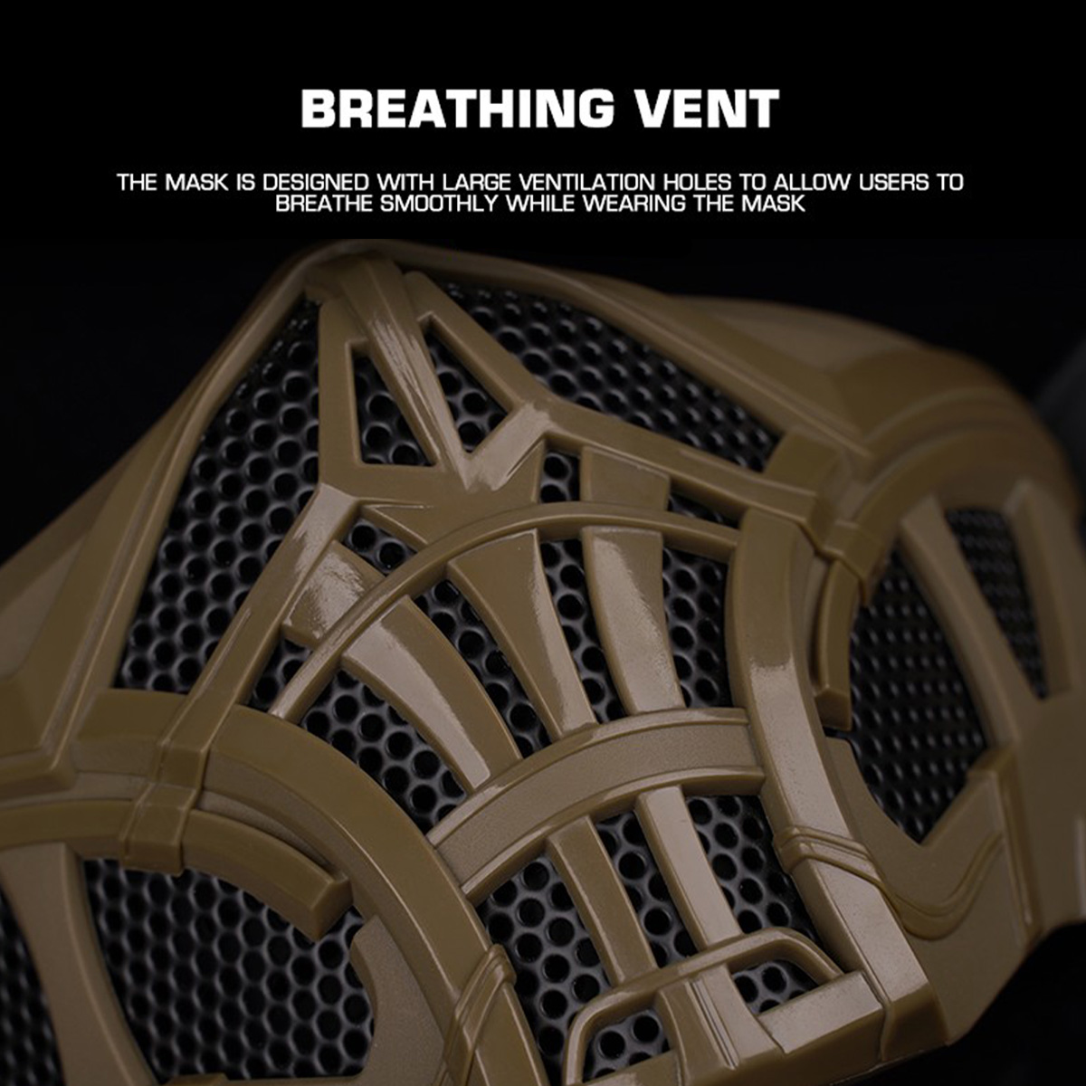 Tactical Airsoft Mask Protecti - Outdoor Hunting Movies incelemesi ve fiyatı