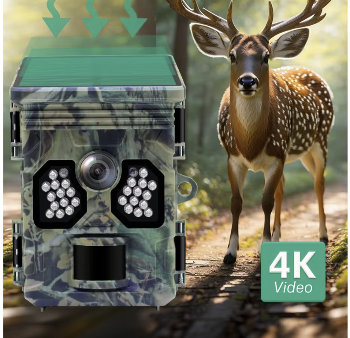 Solar Wildlife 50MP 4K Video T - Outdoor Hunting Video Camera incelemesi ve fiyatı