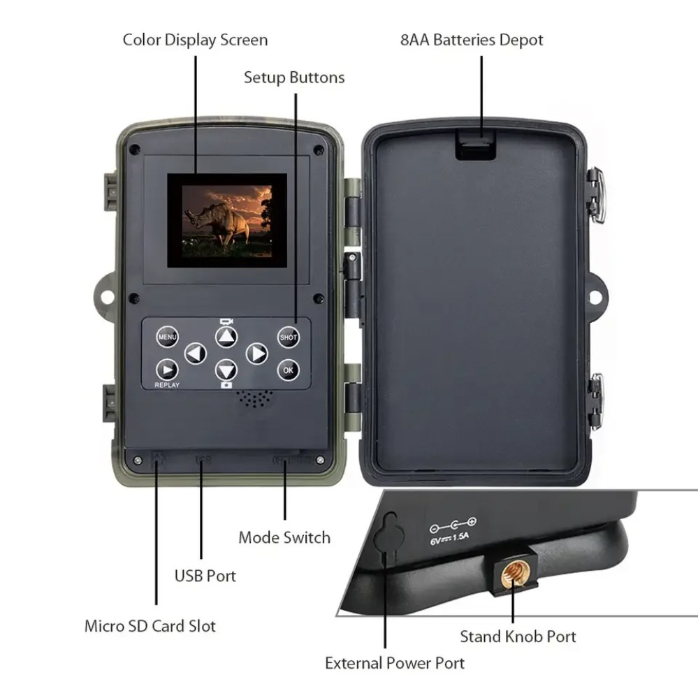 HC802A Wildlife Trail Camera 2 - Outdoor Hunting Video Camera incelemesi ve fiyatı