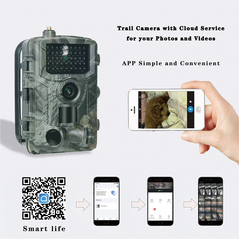 30MP 2K 4G Outdoor Infrared Hu - Outdoor Hunting Video Camera incelemesi ve fiyatı