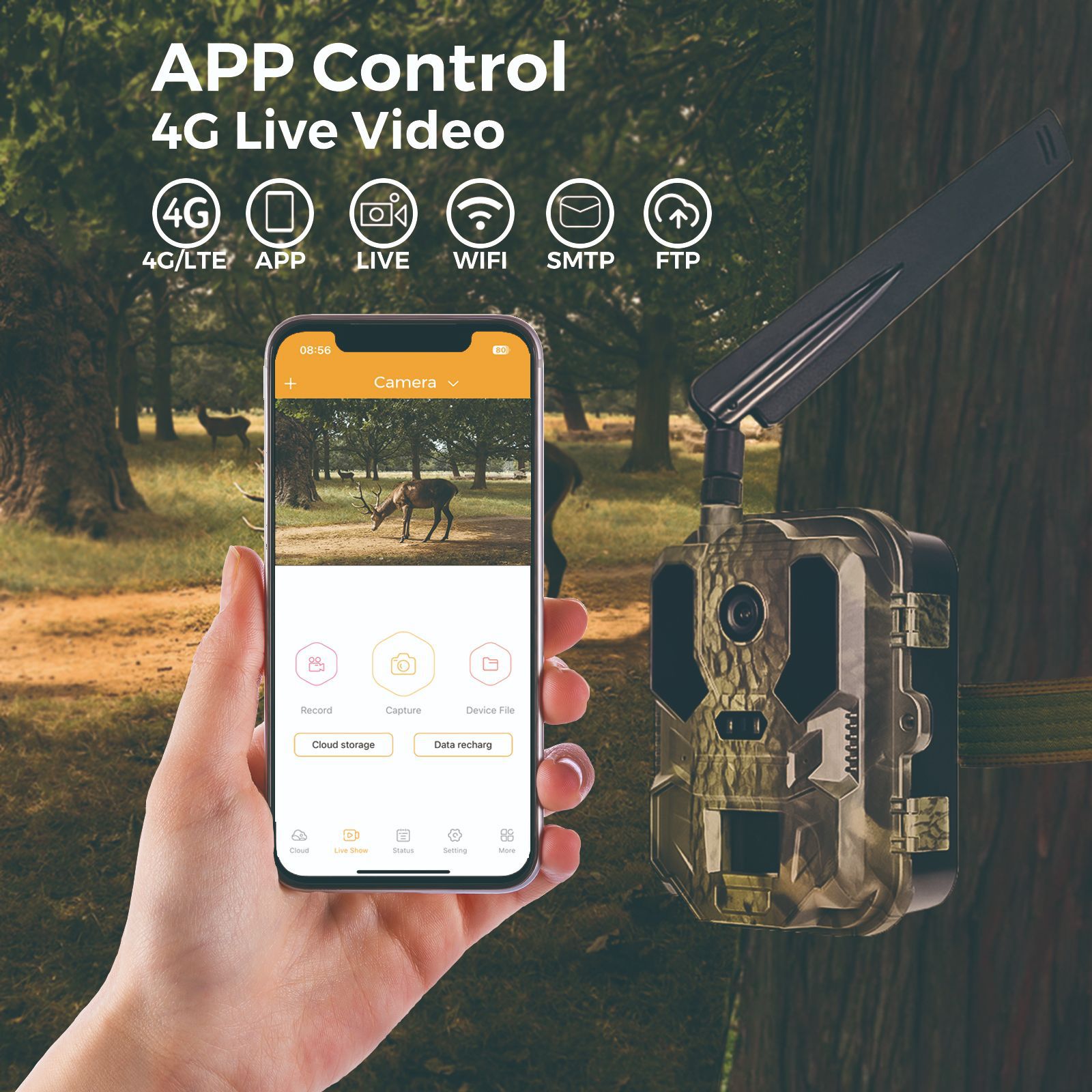 4G outdoor wildlife infrared c - Outdoor Hunting Video Camera incelemesi ve fiyatı