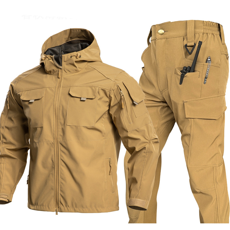 Spring Autumn Mens Soft Shell  - Outdoor Hunting Coat incelemesi ve fiyatı
