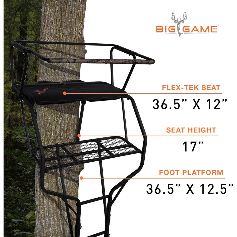 Portable 2-Person Hunting Tree - Tree Stand Ladder incelemesi ve fiyatı