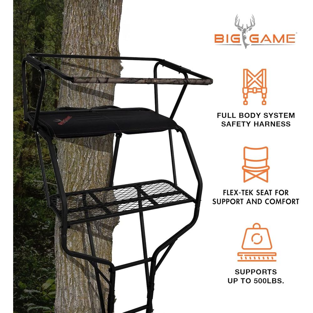 Portable 2-Person Hunting Tree - Tree Stand Ladder incelemesi ve fiyatı