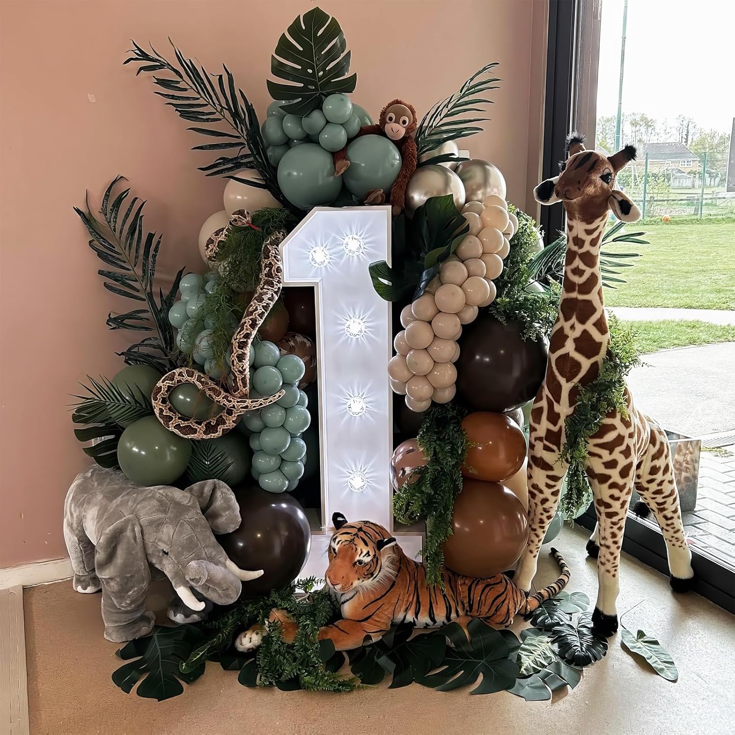 129-Piece Sage Green and Brown - Outdoor Hunting Events incelemesi ve fiyatı